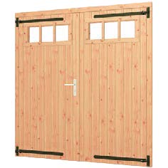 Remise Scheune Doppeltür mit Fenster